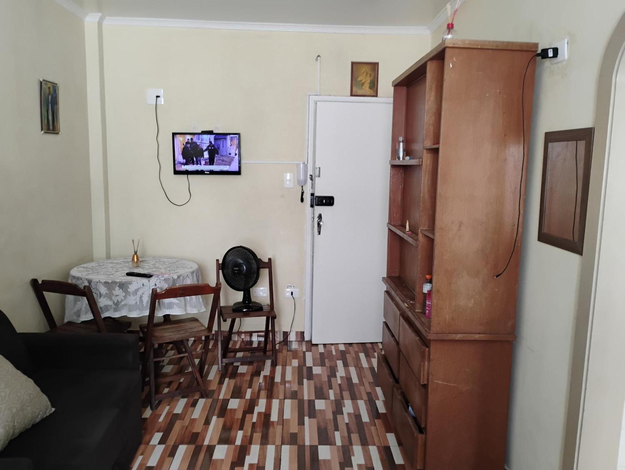 Apto Praia Grande Frente Ao Mar Vista P Praia Kitao Pe Na Areia Guilhermina 外观 照片